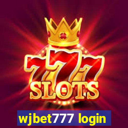 wjbet777 login